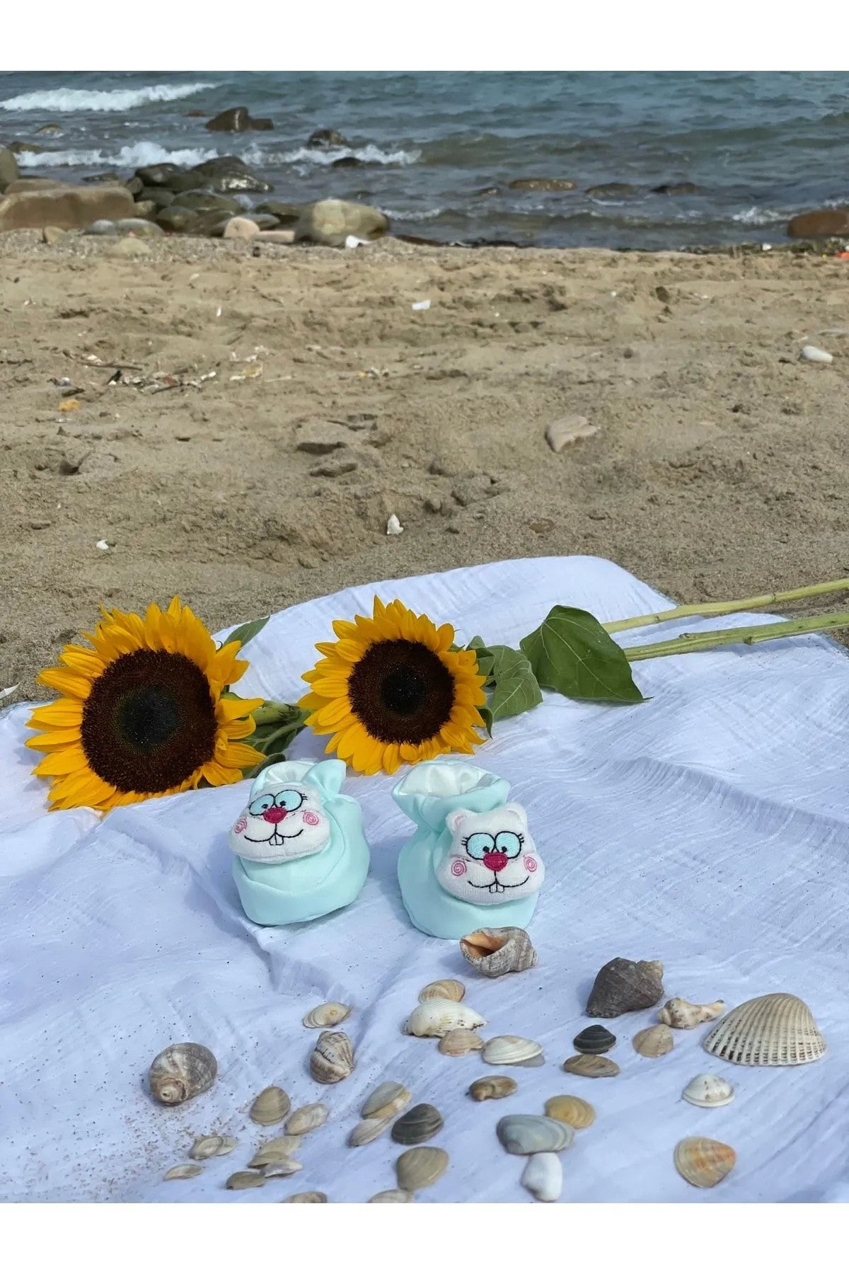 Peluş 3d Oyuncaklı, Çıngıraklı Bebek Çorabı