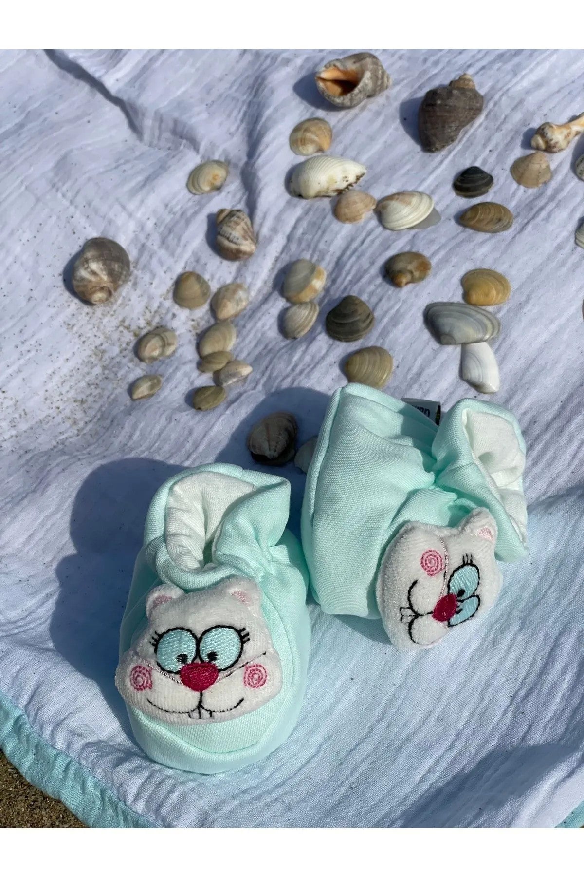 Peluş 3d Oyuncaklı, Çıngıraklı Bebek Çorabı