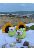 Peluş 3d Oyuncaklı, Çıngıraklı Bebek Çorabı