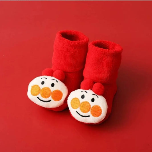 Peluş 3d Figürlü, Eğlenceli Bebek Çorabı