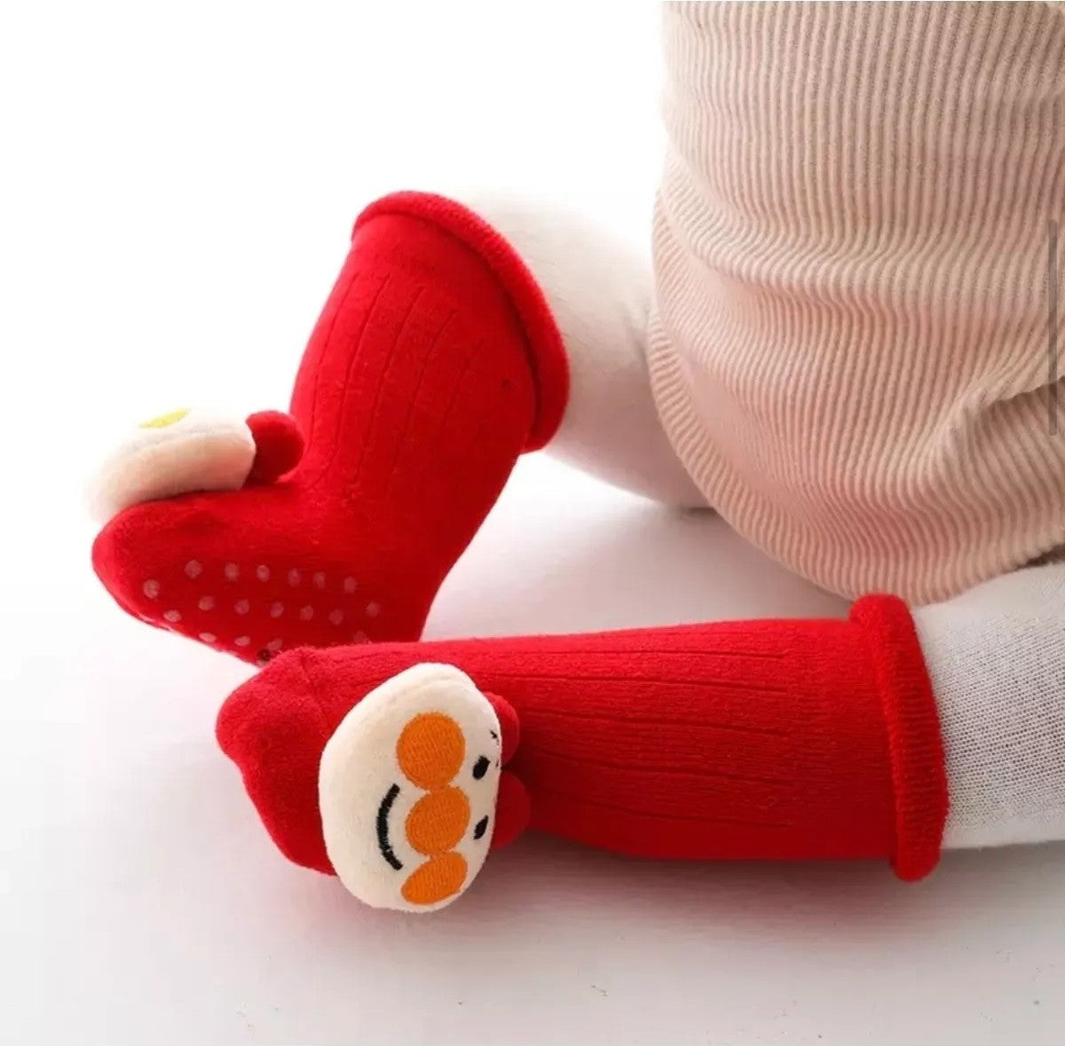 Peluş 3d Figürlü, Eğlenceli Bebek Çorabı