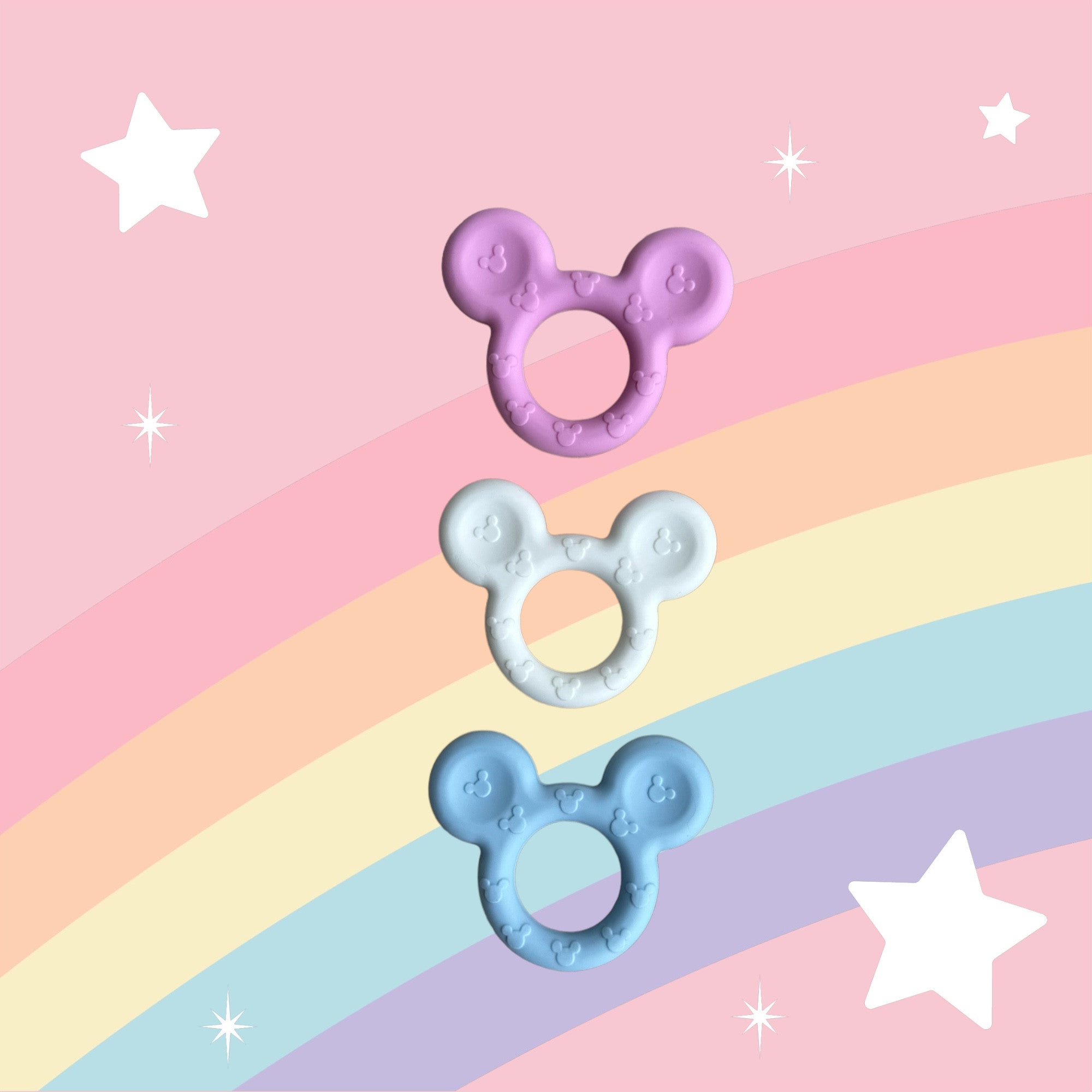 Beyaz Yumuşak Silikon Bebek Diş Kaşıyıcı