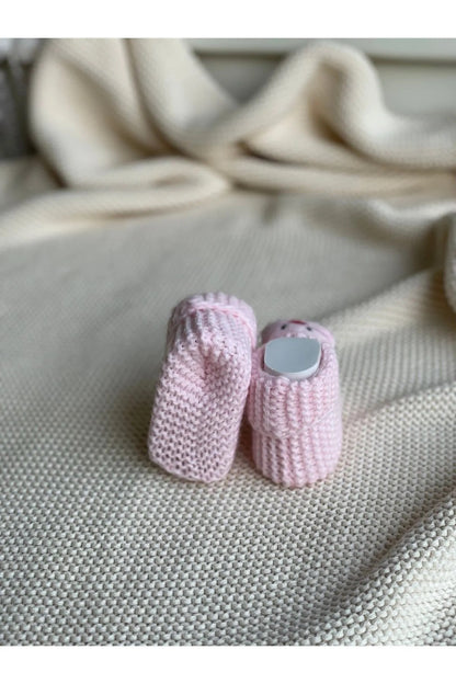 Peluş 3d Oyuncaklı, Figürlü Triko Bebek Çorabı