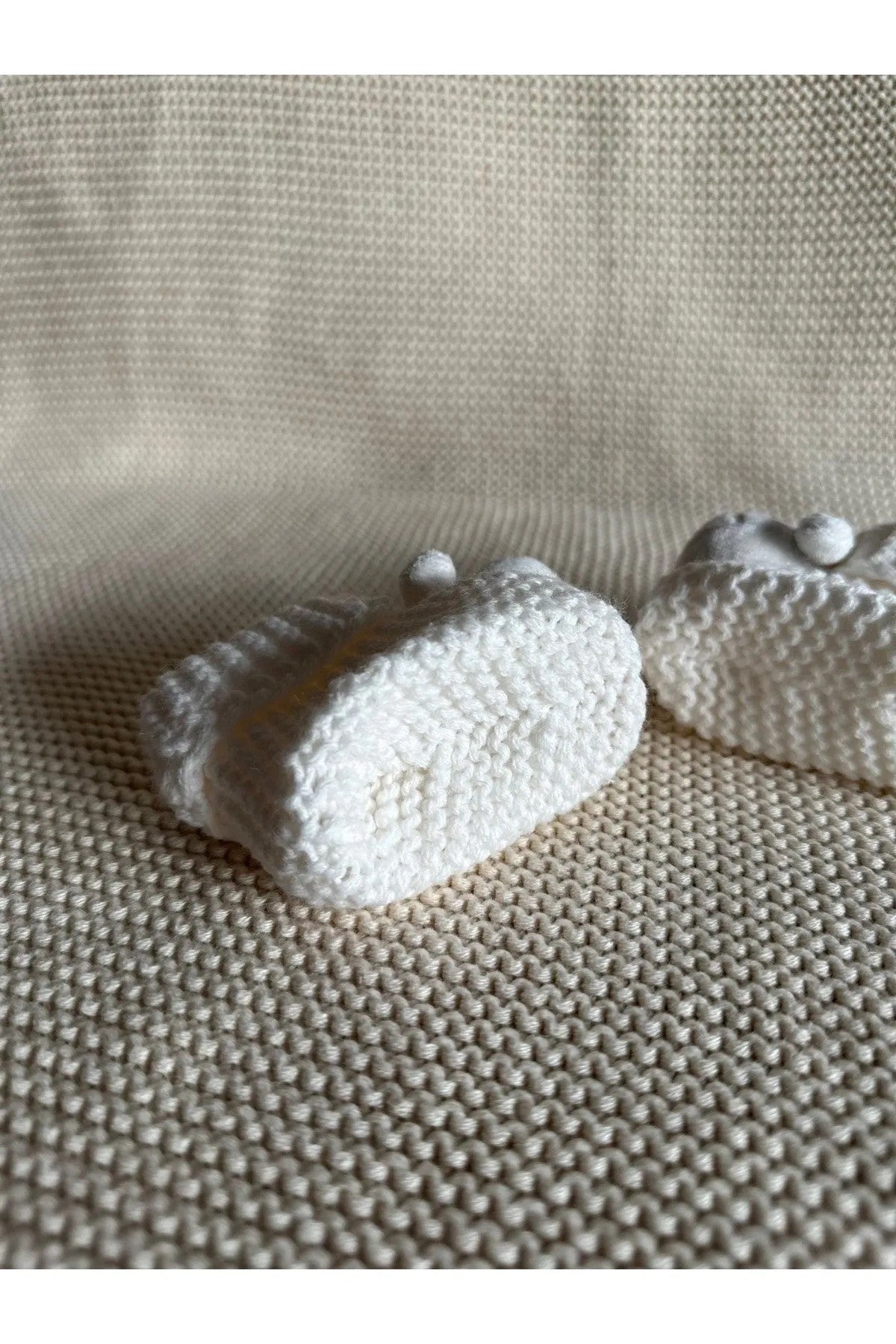 Peluş 3d Oyuncaklı, Figürlü Triko Bebek Çorabı