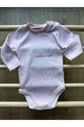 ''Daddy Loves His Little Girl'' Baskılı Kız Bebek Çıtçıtlı Body