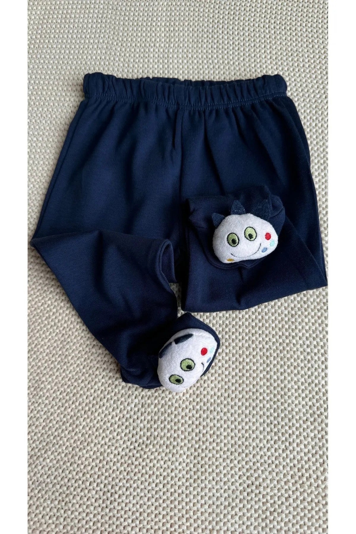 Çıngıraklı 3d Peluş Oyuncak Patikli Pantolon