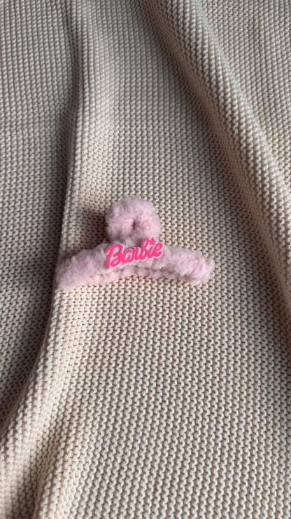 Barbieli Peluş Mandal Toka
