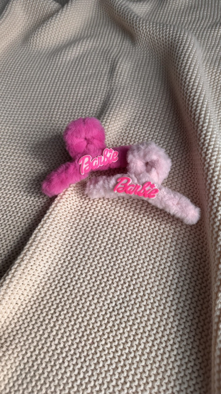 Barbieli Peluş Mandal Toka