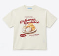 Bakery Baskılı Oversize Kız Çocuk Tshirt