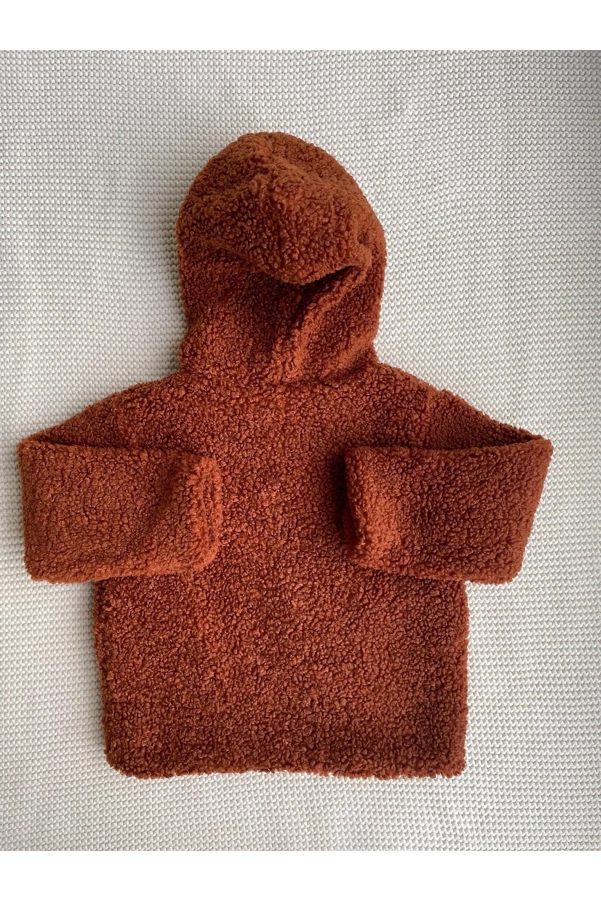 Kahverengi Teddy Bear Pelüş Bebek Montu