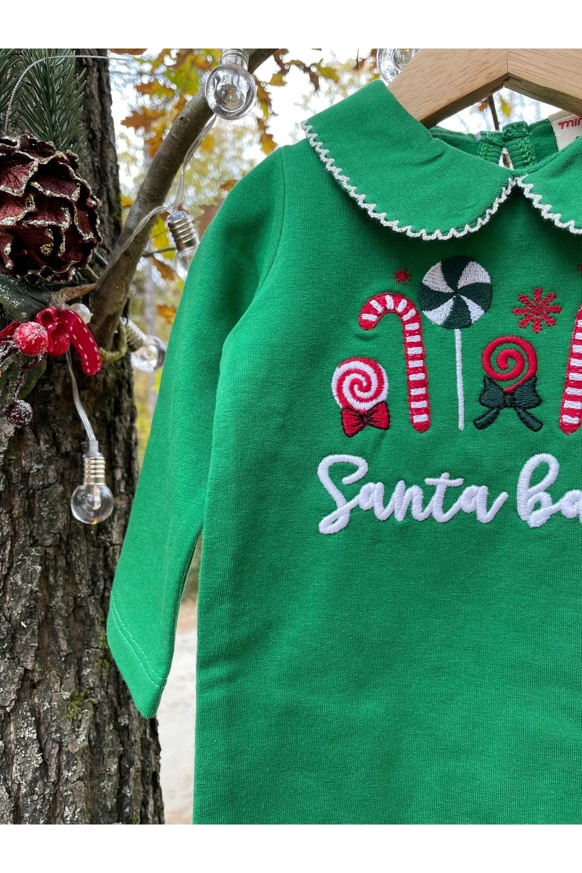 Yılbaşı Temalı Tütü Etekli Kız Bebek Takım