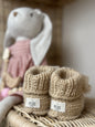 Handmade Tül Fiyonk Detaylı Yeşil Kız Bebek Patik