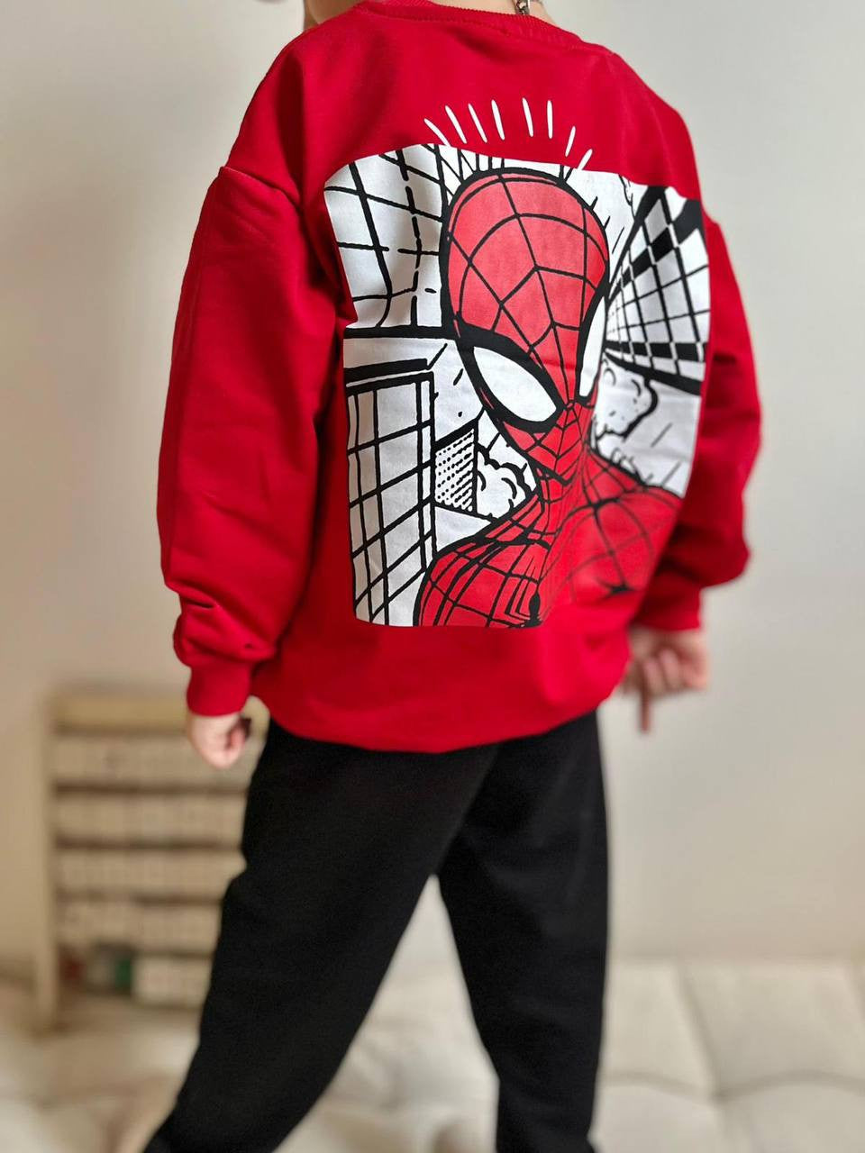 Spider-Man Baskılı 2'li Erkek Çocuk Eşofman Takımı