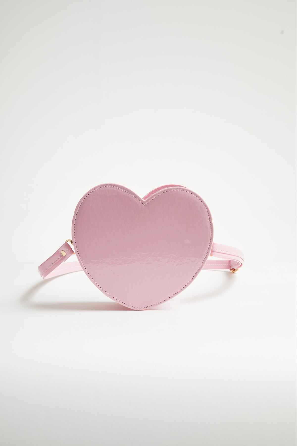 Kız Bebek Pembe Kalp Kol Çantası
