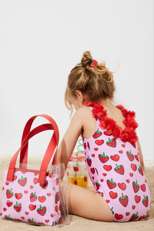 Amore Strawberry Blossom Kız Çocuk Mayo