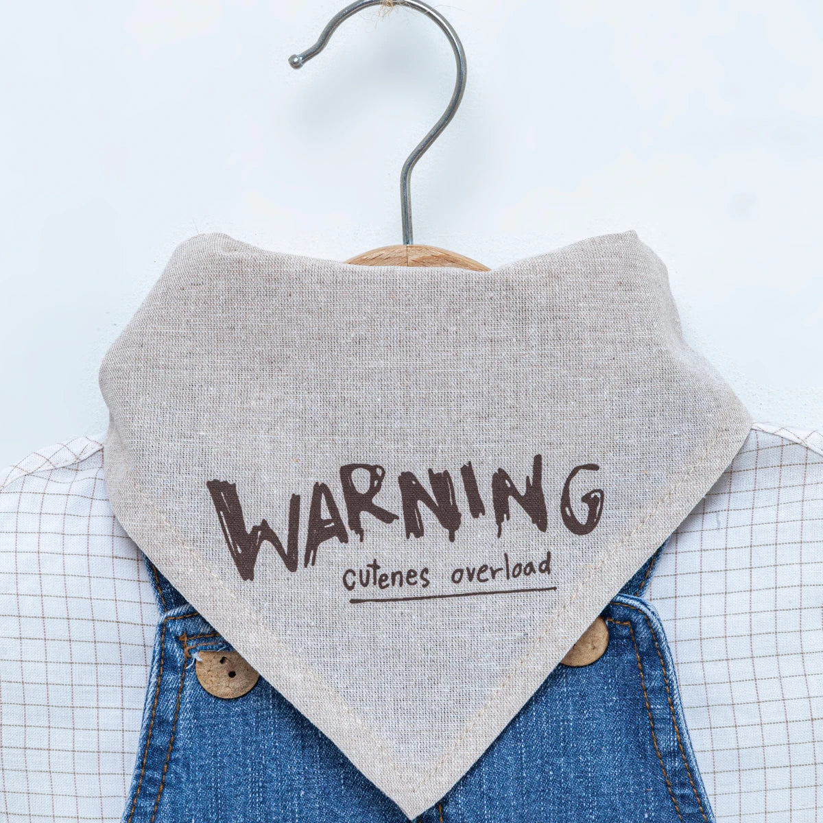 Mavi Ayıcık Figürlü Erkek Bebek Denim Tulum Takım