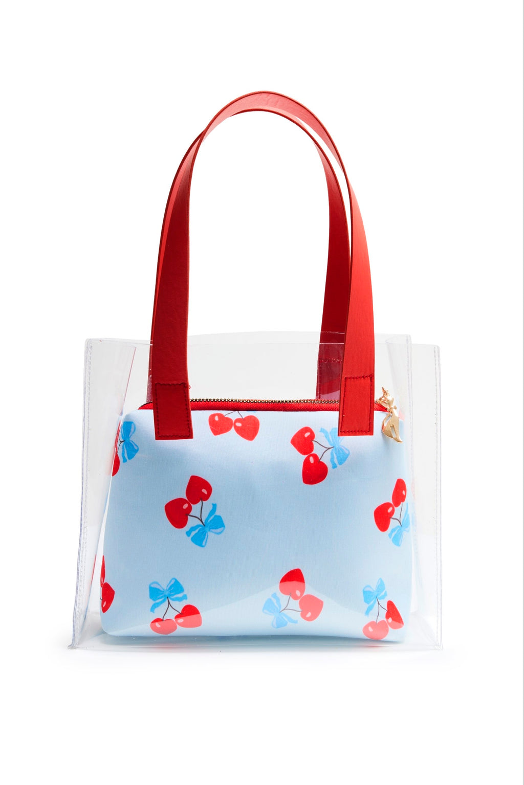 Amore Cherry Blossom Kız Çocuk Şeffaf Plaj Çantası