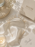 Bride To Be Gold Taşlı Gelin Tacı