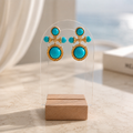 Mykonos Turquoise Küpe