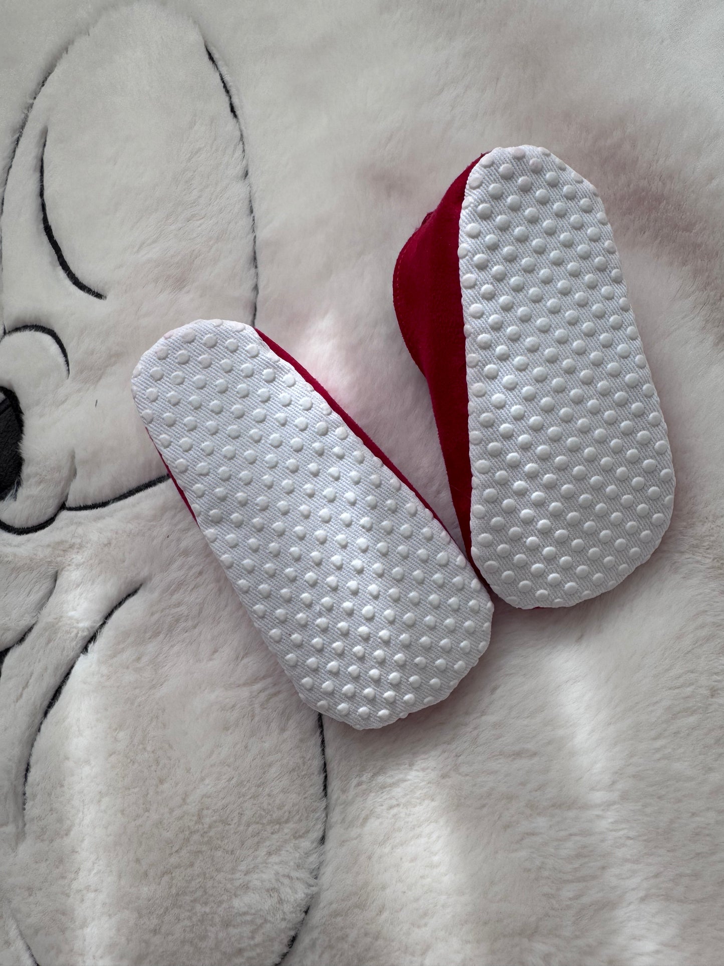Yılbaşı Temalı Unisex Bebek Patik Ayakkabı