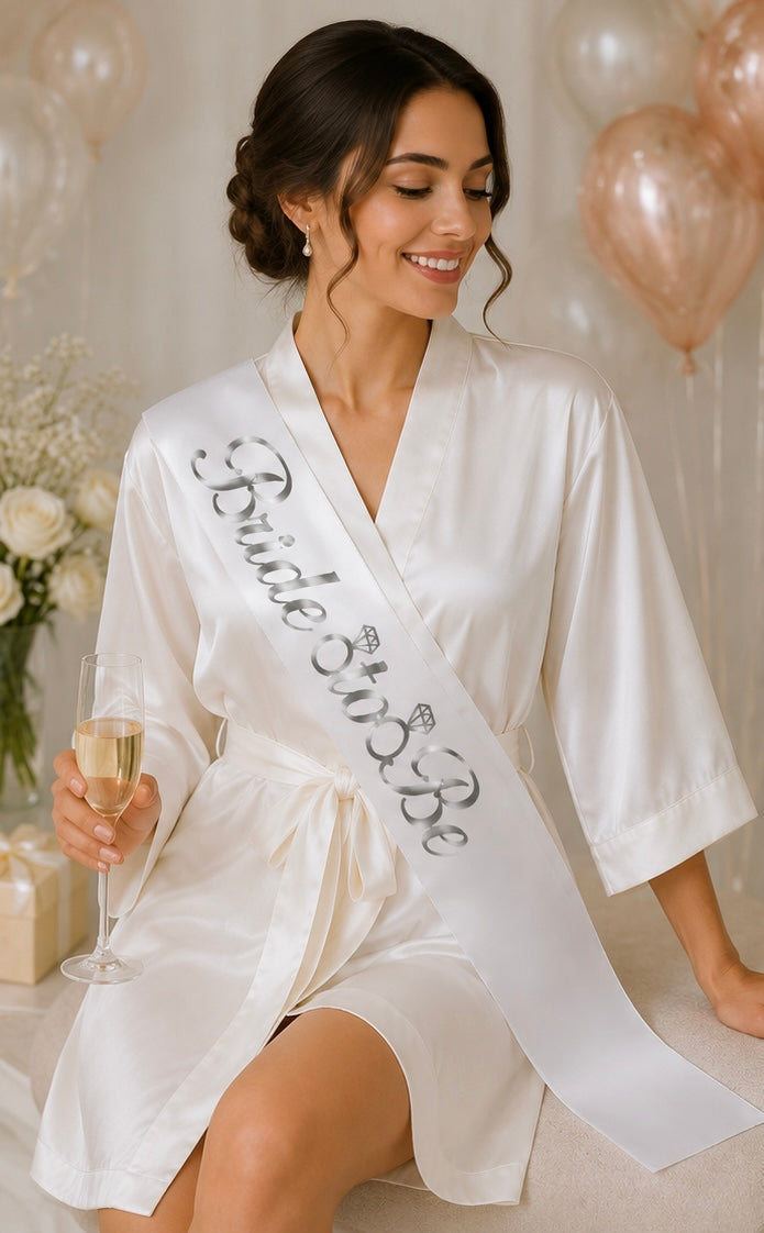 Luxury Bride To Be Saten Kuşak